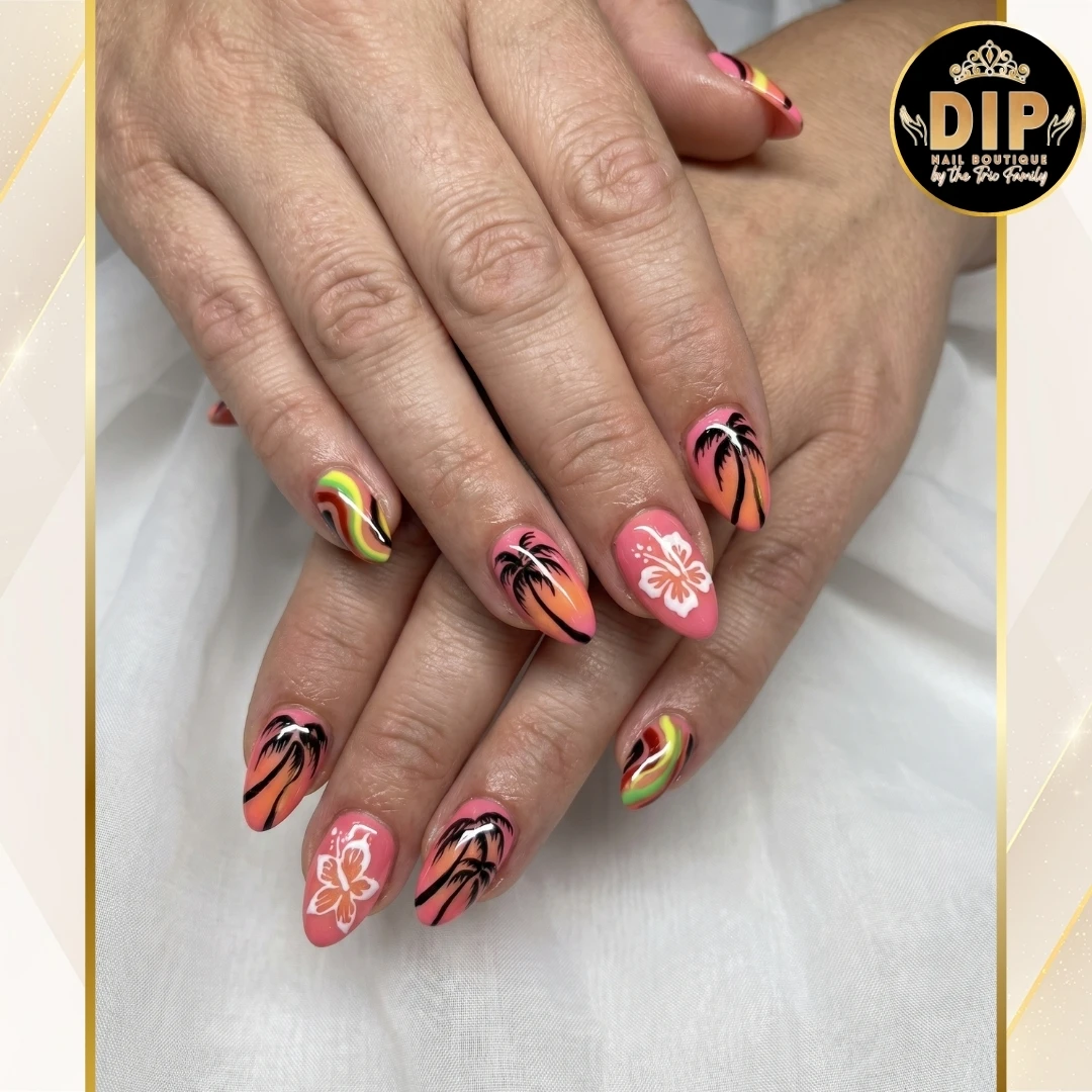 Dip Nail Art